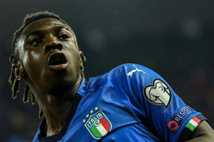 Moise Kean has been dropped by Italy as punishment for ill-discipline with the Under-21 team