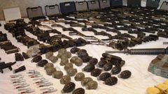 BNI arrest two for manufacturing explosives, guns