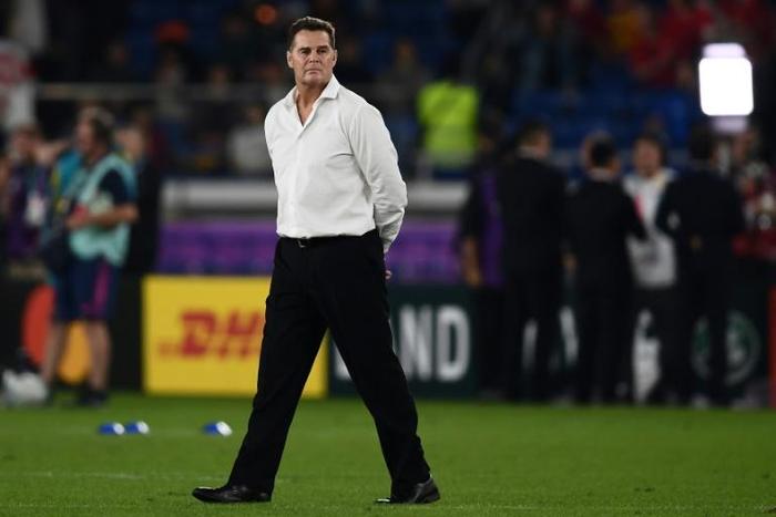 South Africa's head coach Rassie Erasmus described the semi-final as "nerve-wracking"