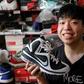 'Sneakerhead' Wang Yue shows off his collection at his home in Shanghai