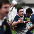 Francois Louw (L) is one of the Springboks players who are based in England
