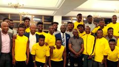 New GFA boss Kurt Okraku visits Black Meteors in camps