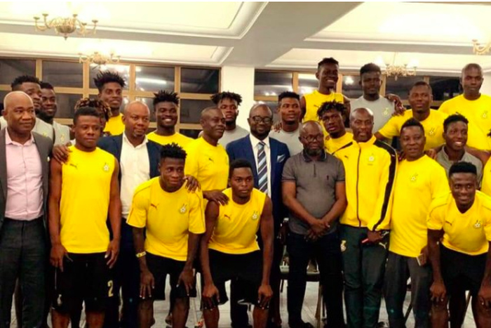 New GFA boss Kurt Okraku visits Black Meteors in camps