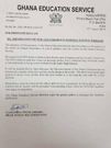 GES letter