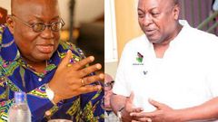 Nana Addo and John Mahama