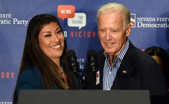 Nevada lawmaker says Biden kissed her in 2014