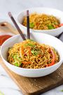 Vegetable lo mein