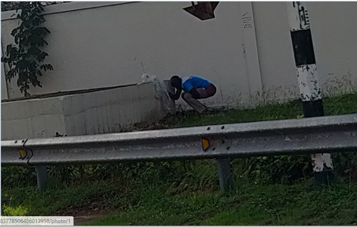 Social media gives verdict on Daredevil man captured defecating in Jubilee House garden