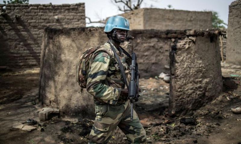 UN peacekeeping forces have been helping Malian troops in the battle on jihadists