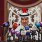 Saudi Arabia's Energy Minister Prince Abdulaziz bin Salman gives a press conference in the Red Sea city of Jeddah on September 17, 2019