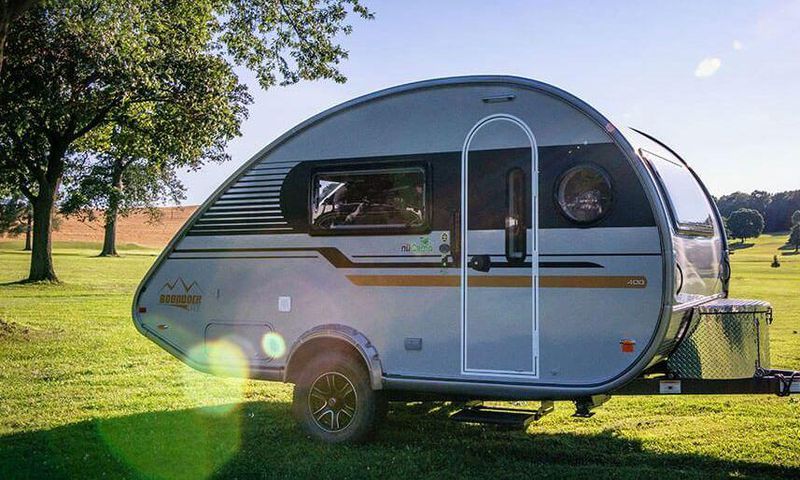 Hit the Road With This Sleek Teardrop Camper