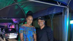 Yvonne Nelson and Bishop Obinim