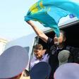 The protests, which saw around two dozen arrests, were called by Democratic Choice of Kazakhstan, an informal group led by long-time regime opponent Mukhtar Ablyazov that was ruled extremist by a Kazakh court last year
