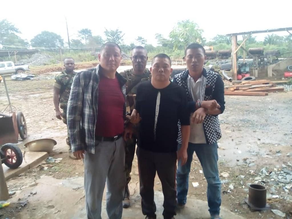 7 illegal Chinese miners arrested by ministerial committee