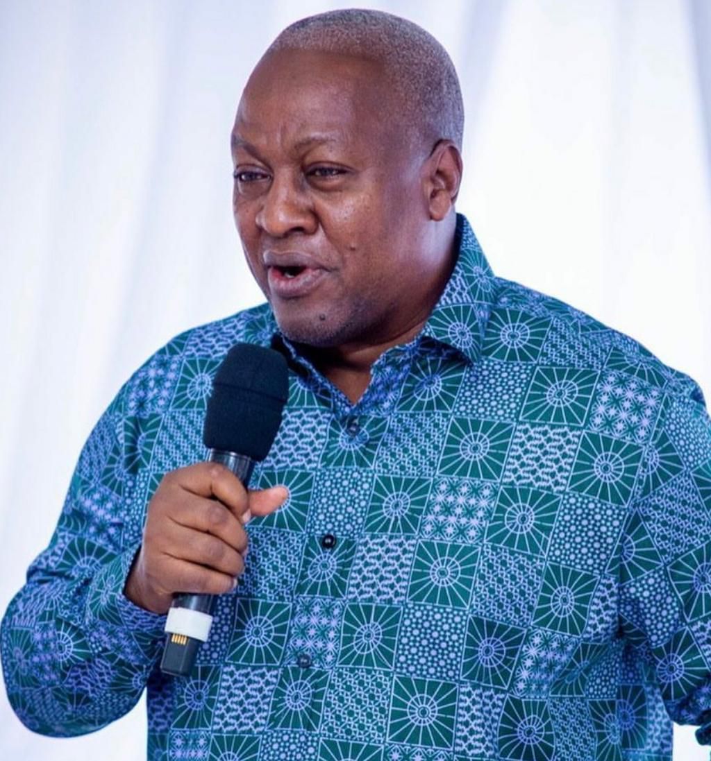 Flagbearer of the National Democratic Congress (NDC), John Mahama