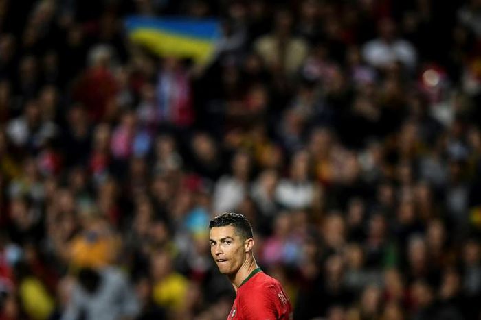 Cristiano Ronaldo drew a blank in his first international match in nine months as POrtugal drew 0-0 with Ukraine