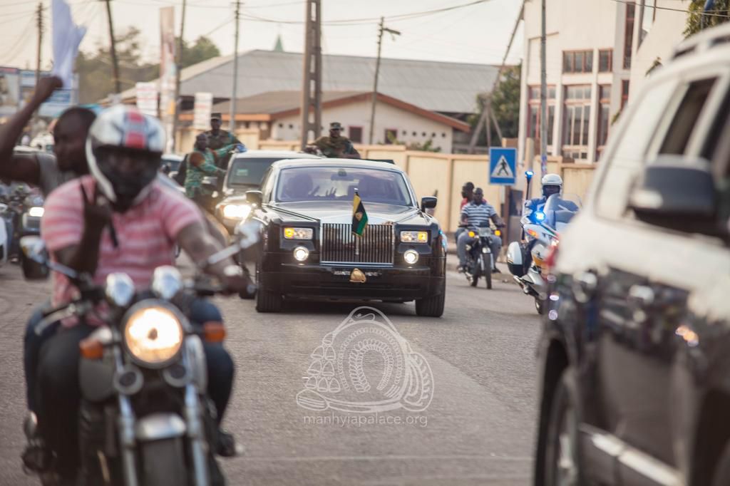 Check out Otumfuo's GHc 1.2m Rolls Royce Phantom