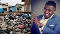John Dumelo asked about banning plastic bags in Ghana and had different opinions