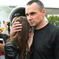 Ukrainian film director Oleg Sentsov was among those released by the Russians