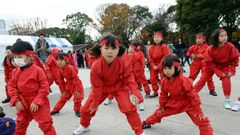 'By learning about ninja... we can apply their knowledge and their ways to the modern society,' Haga's teacher said