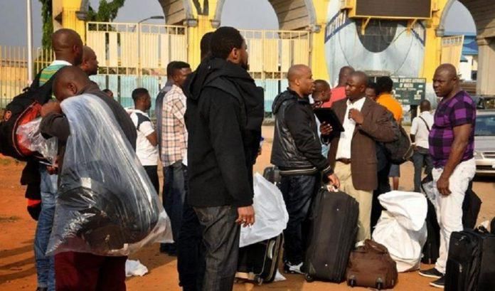 Ghanaians deported (File photo)