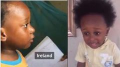 2-year-old Ghanaian boy who knows the entire Bible and capital city of every country goes international(video)
