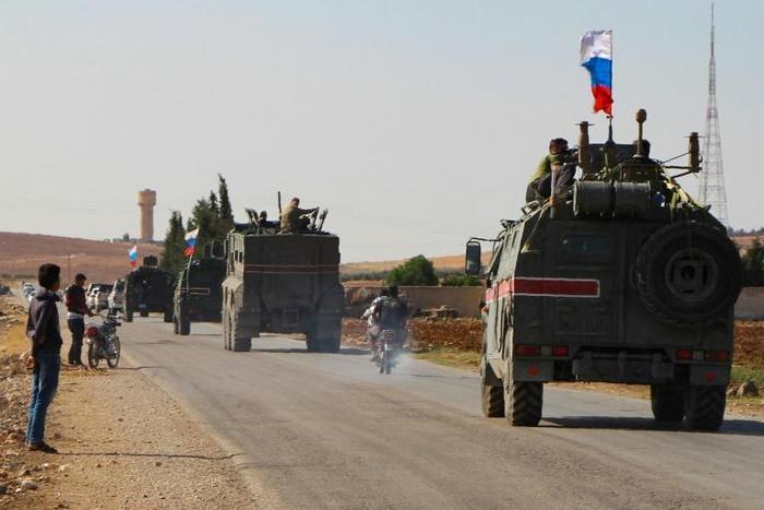 Russian forces have started patrols along the Syria-Turkey border, filling the vacuum left by a US troop withdrawal that effectively handed back a third of the country to the Moscow-backed regime of President Bashar al-Assad