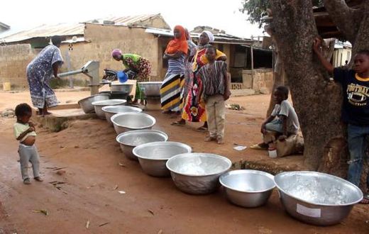 Water shortage