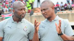 Kwesi Appiah and Ibrahim Tanko