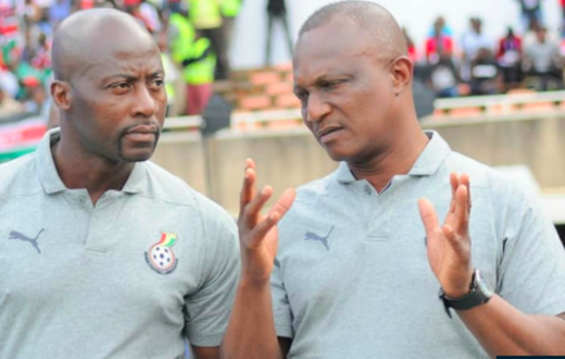 Kwesi Appiah and Ibrahim Tanko