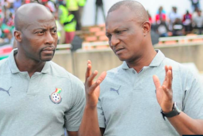 Kwesi Appiah and Ibrahim Tanko