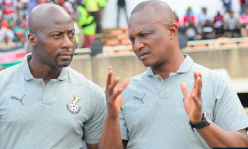 Kwesi Appiah and Ibrahim Tanko