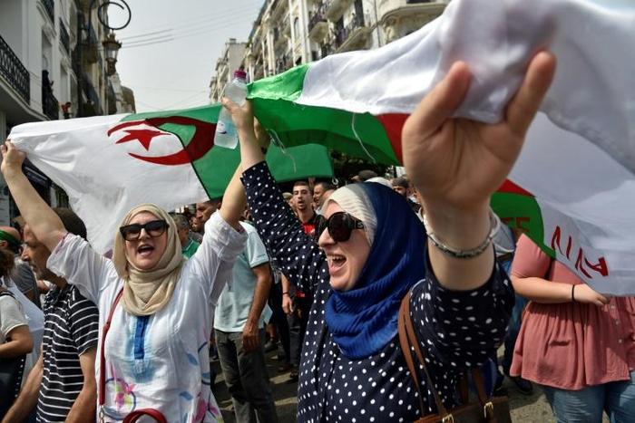 Algerian demonstrators have been staging mass rallies since February