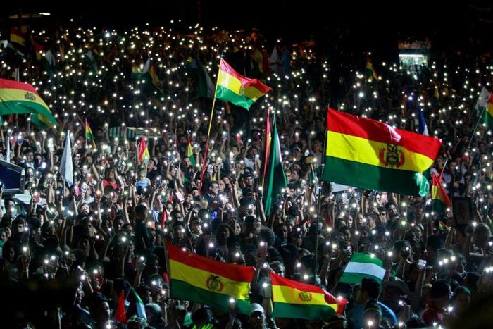 Protests have erupted on both sides of the dispute over the election result