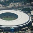 An aerial view of Rio de Janeiro's Maracana stadium -- taken in 2016 -- which has been chosen to host the 2020 Copa Libertadores final
