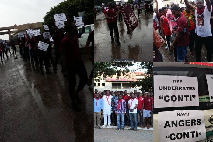 Conti storms Kumasi Stadium