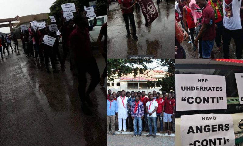 Conti storms Kumasi Stadium
