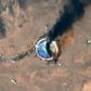 Satellite image shows failed Iranian rocket launch at the Imam Khomeini Space Center in Semnan, Iran