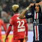 Paris Saint-Germain's Angel Di Maria reacts to his side's loss at Dijon