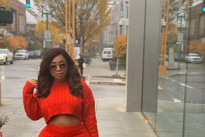 Moesha Boduong in New York