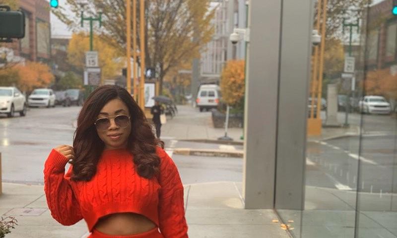 Moesha Boduong in New York