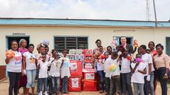 Generous donors support the Shelter for Abused Children with 872 'Kilos of Kindness'