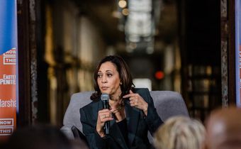 Harris Cuts Staff in Effort to Revive Bid