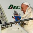 Pope Francis flew out from Rome to Maputo as part of a three-nation tour