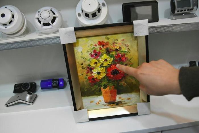 Spycams can be hidden inside a wide range of household items, including paintings, pens, smoke detectors and lighters