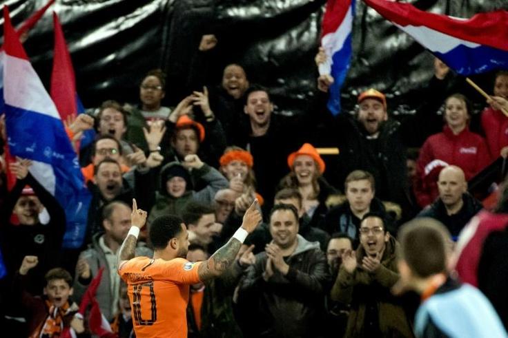 Memphis Depay fired a brace and set up two more as the Netherlands hammered Belarus in their Group C Euro 2020 qualifier