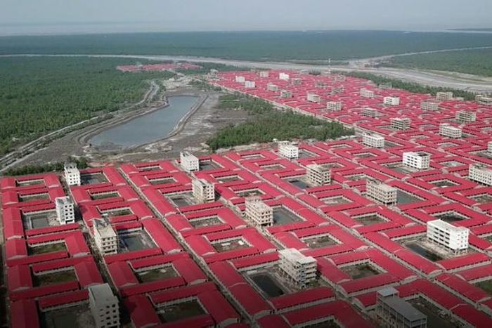 Dhaka had wanted to begin its long-held plan to move 100,000 people to the mud-silt island of Bhashan Char this month