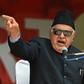 Farooq Abdullah, 81, has been under house arrest since early August