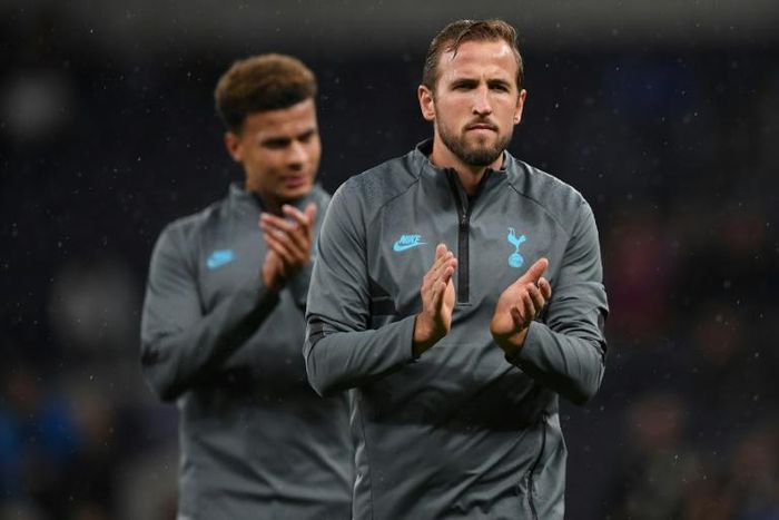 Tottenham midfielder Dele Alli (left) and Harry Kane
