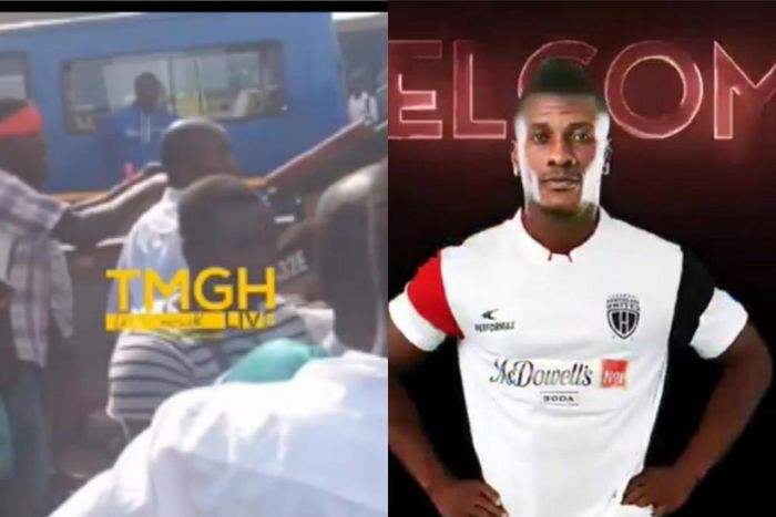 Hawkers protest against Gyan